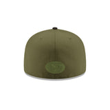 San Francisco 49ers 60th Anniversary Side Patch Olive & Black 59FIFTY Fitted Hat