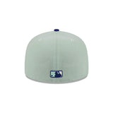 Los Angeles Dodgers Sage Blue Script 59FIFTY Fitted Hat