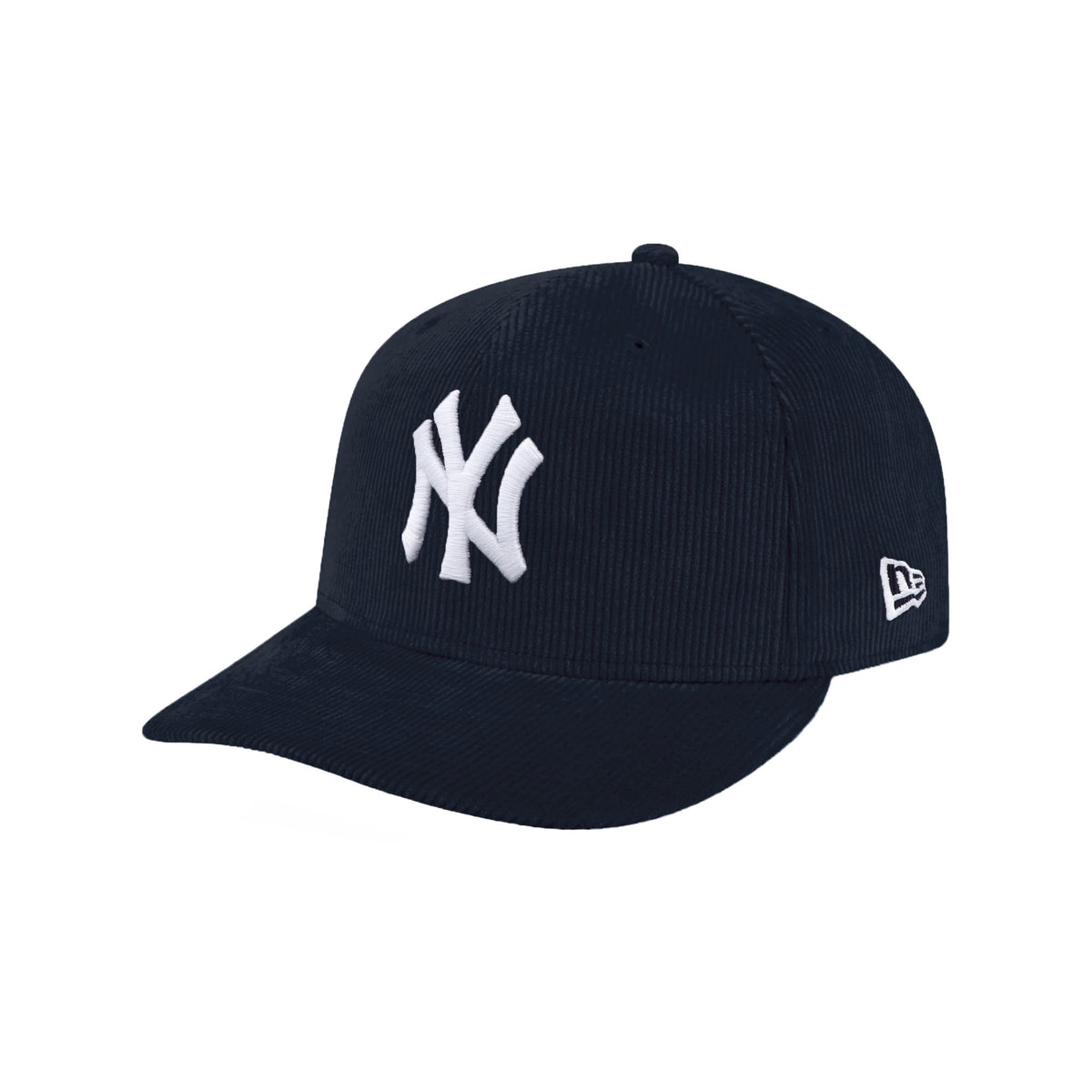 New York Yankees Seinfeld Navy Corduroy 59FIFTY Pre-Curved Fitted Hat
