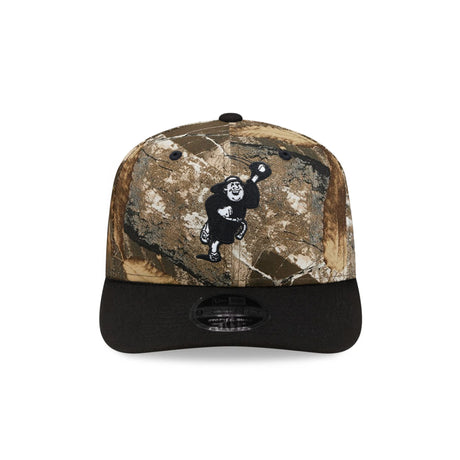 San Diego Padres Swinging Friar Realtree APX Black 9SEVENTY Stretch-Snap Hat