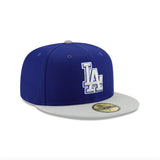 Los Angeles Dodgers Royal Blue & Gray 59FIFTY Fitted Hat