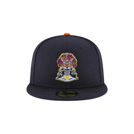 San Diego Padres City Connect La Catrina Navy 59FIFTY Glow In The Dark Fitted Hat