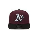 Oakland Athletics Maroon & Black 9SEVENTY Stretch Snap Hat