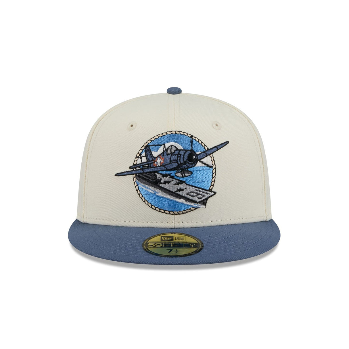 Corpus Christi Hooks New Era Cream Theme Nights 59FIFTY Fitted Hat