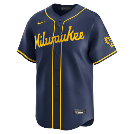 Milwaukee Brewers City Connect Midnight Navy Limited Jersey By Nike®