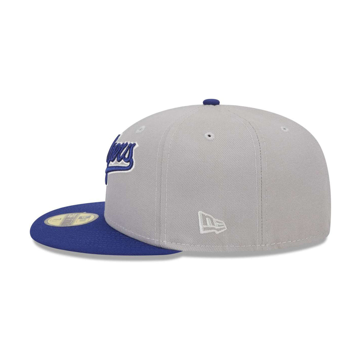 Los Angeles Dodgers 50th Anniversary Gray & Blue 59FIFTY Fitted Hat