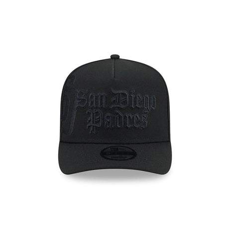 San Diego Padres Proud Blackout 9FIFTY A-Frame Snapback Hat