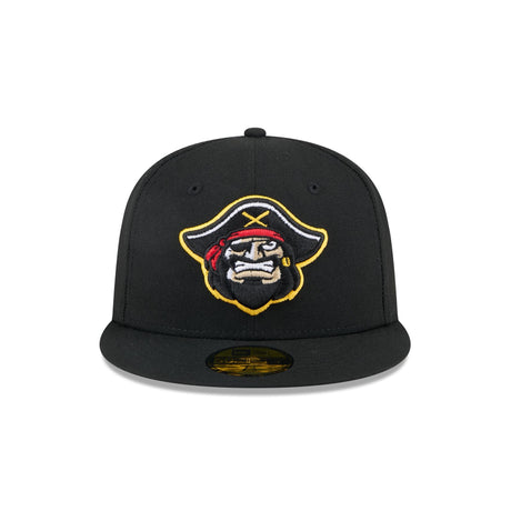 Bradenton Marauders Authentic Collection 59FIFTY Fitted Hat -  Black