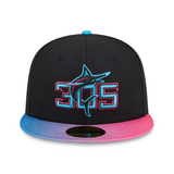 Miami Marlins City Connect 2025 59FIFTY Fitted - Blue & Pink