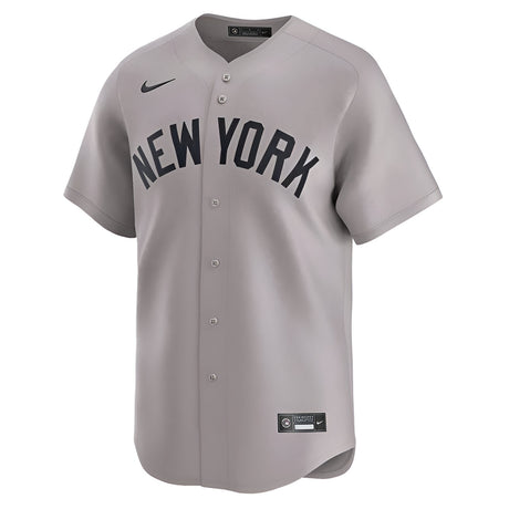 New York Yankees Nike Road Limited Player Gray Jersey