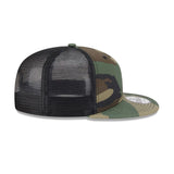 San Diego Padres Woodland Camo 9FIFTY Snapback Trucker Hat ( WHY DRAFT? )