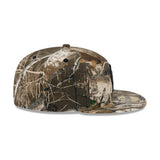 California Angels Cooperstown Collection Realtree APX Black Logo 59FIFTY Fitted Hat