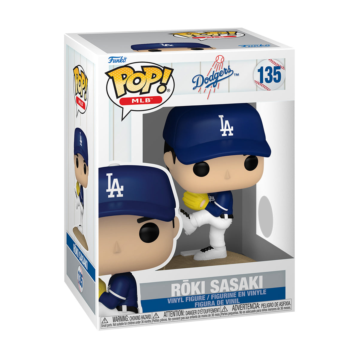 Los Angeles Dodgers Roki Sasaki Funko Pop! #135