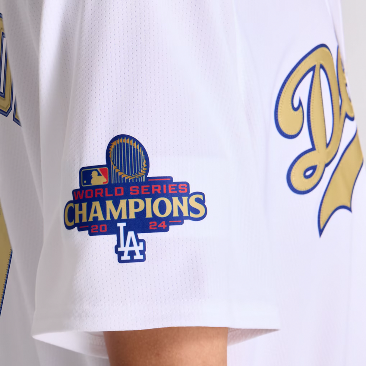 Los Angeles Dodgers Mookie Betts White 2025 Gold Collection Los Angeles Dodgers Mookie Betts White 2025 Gold Collection