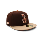 Los Angeles Dodgers Espresso Edge 59FIFTY Fitted