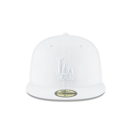 Los Angeles Dodgers 2024 White World Series Champions Side Patch 59FIFTY Fitted
