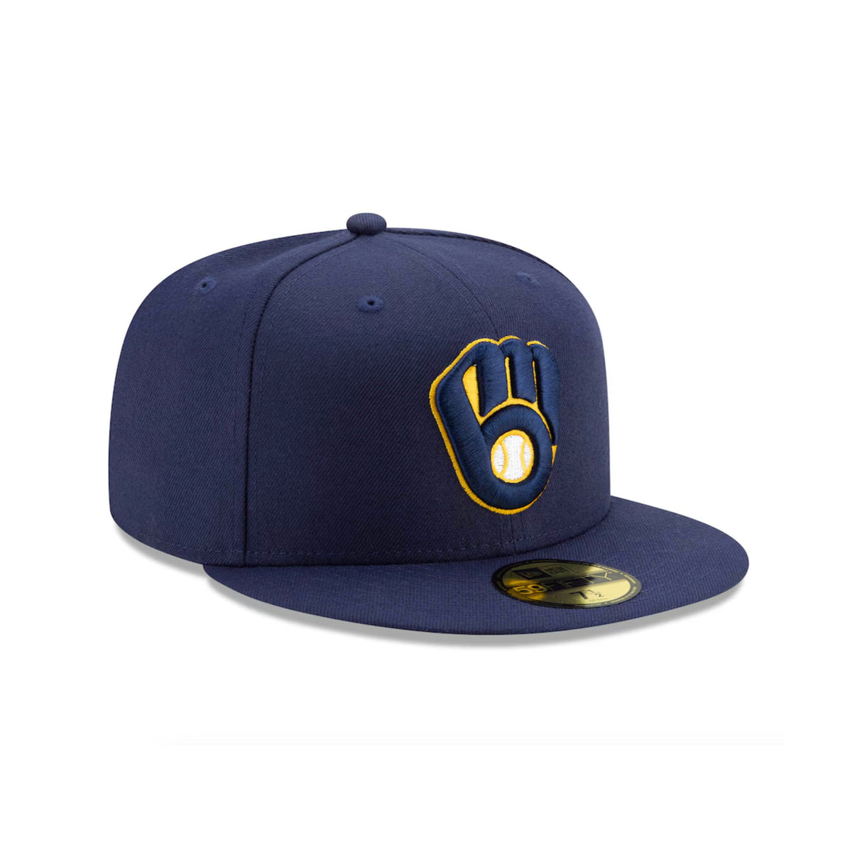 Milwaukee Brewers Home Authentic Collection On-Field 59FIFTY Fitted
