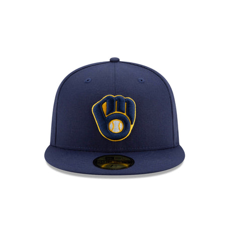 Milwaukee Brewers Home Authentic Collection On-Field 59FIFTY Fitted