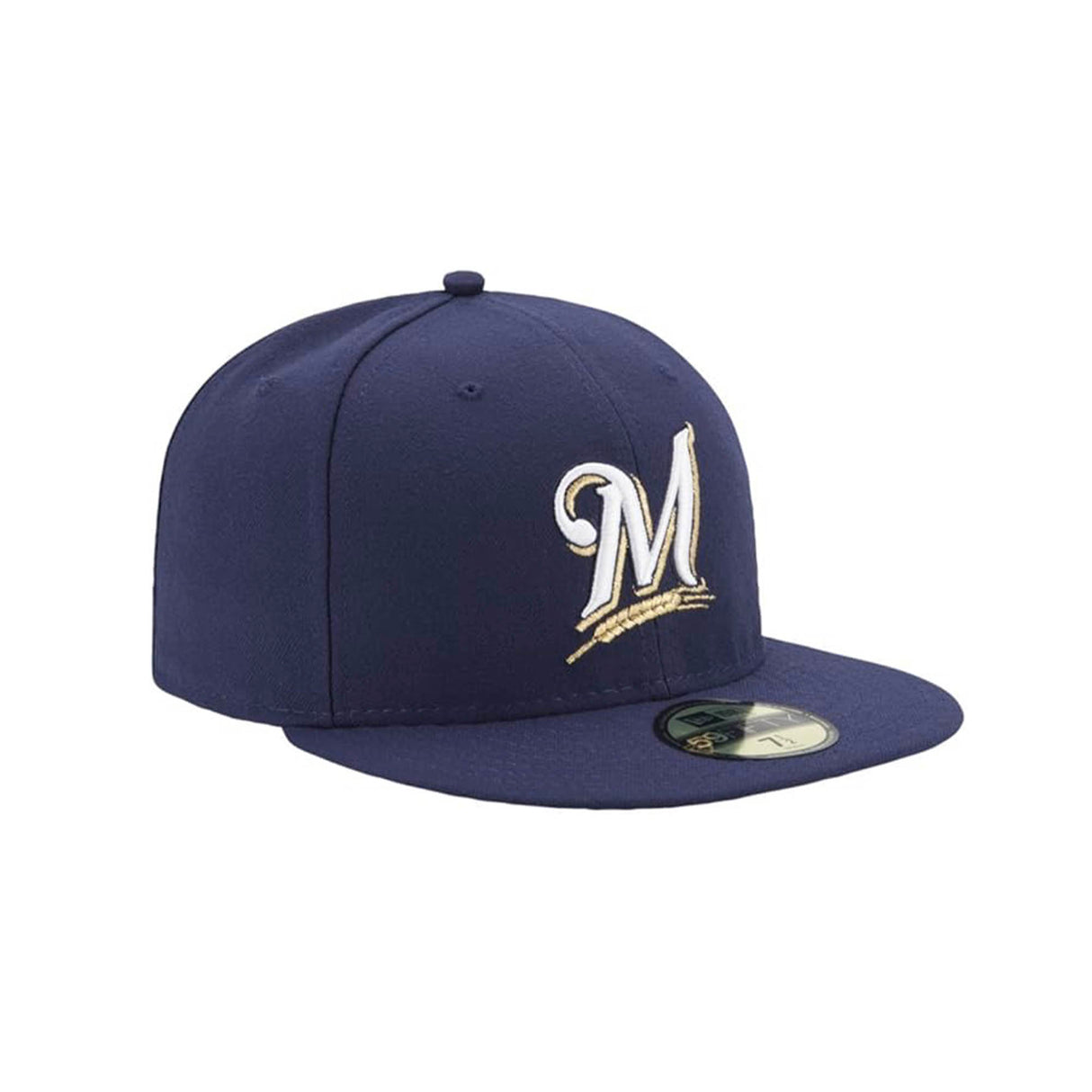 Milwaukee Brewers "M" Home 59FIFTY Fitted