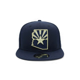 Arizona State Flag Navy Gold Horizon 9FIFTY Snapback
