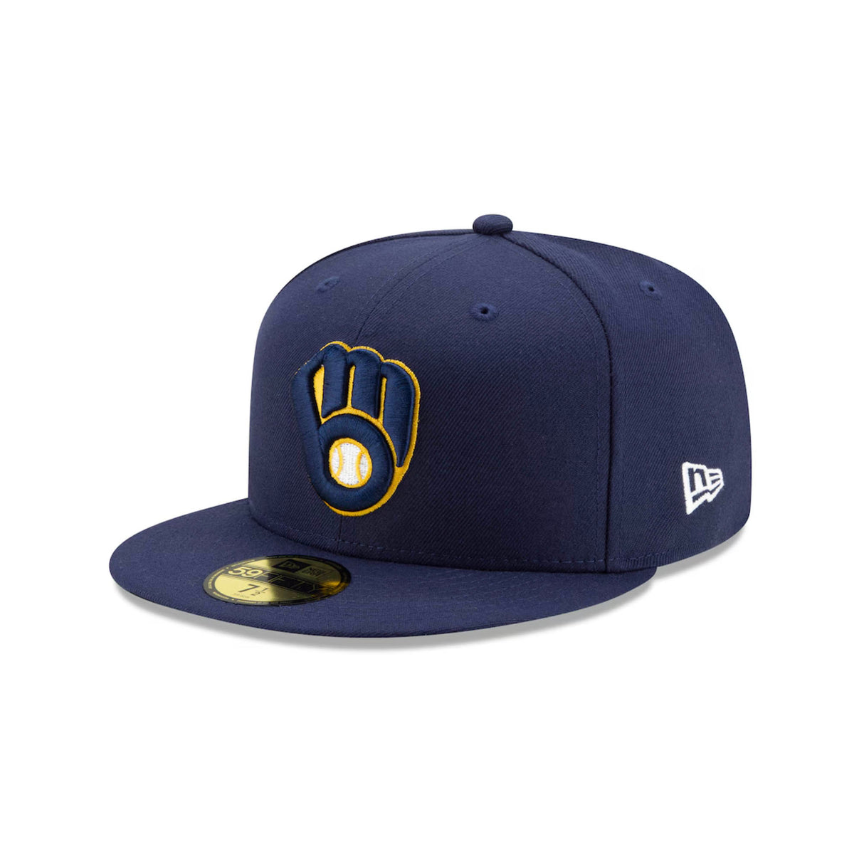 Milwaukee Brewers Home Authentic Collection On-Field 59FIFTY Fitted