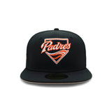 San Diego Padres Black Flame 59FIFTY Fitted
