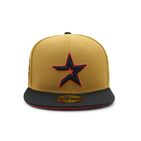 Houston Astros Molten Red & Caramel 59FIFTY Fitted