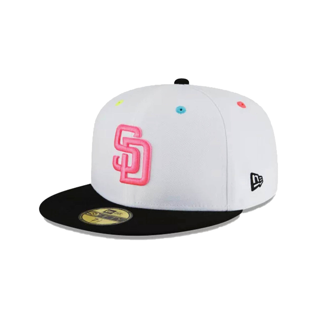San Diego Padres Art Pop 50th Anniversary Patch 59FIFTY Fitted