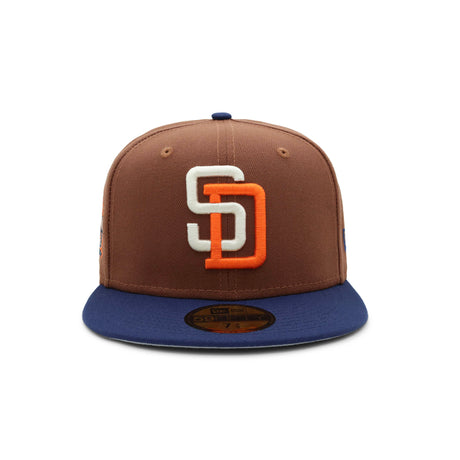 San Diego Padres Brown Navy 59FIFTY Fitted