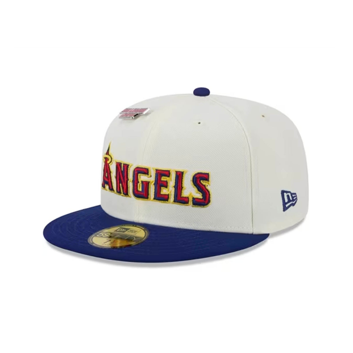 Los Angeles Angels White Big League Chew 59FIFTY Fitted