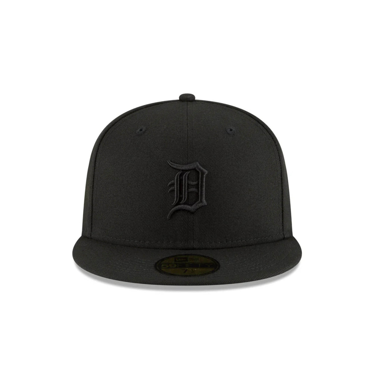 Detroit Tigers  Basic Black on Black 59FIFTY Fitted