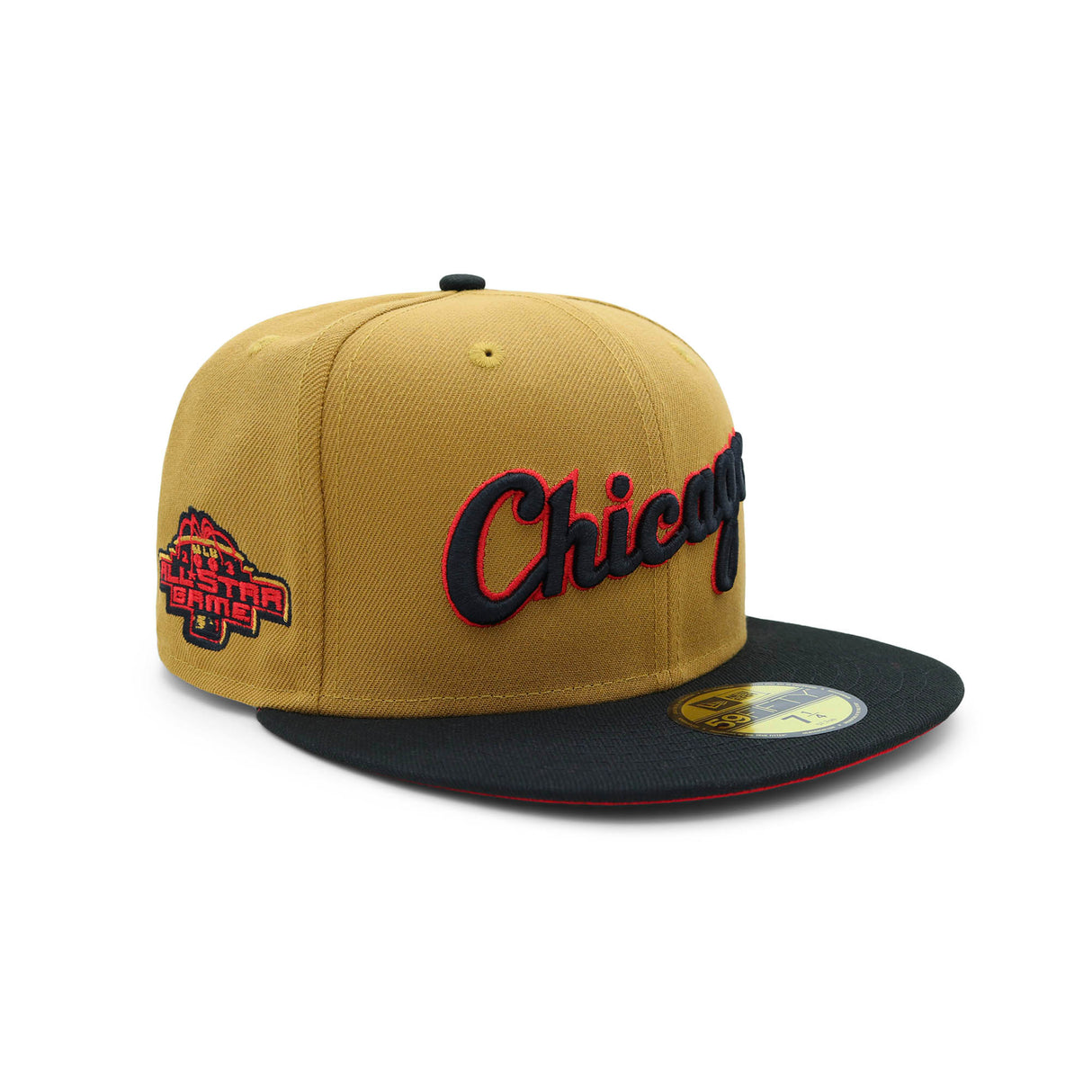 Chicago White Sox Script Molten Red & Caramel 59FIFTY Fitted