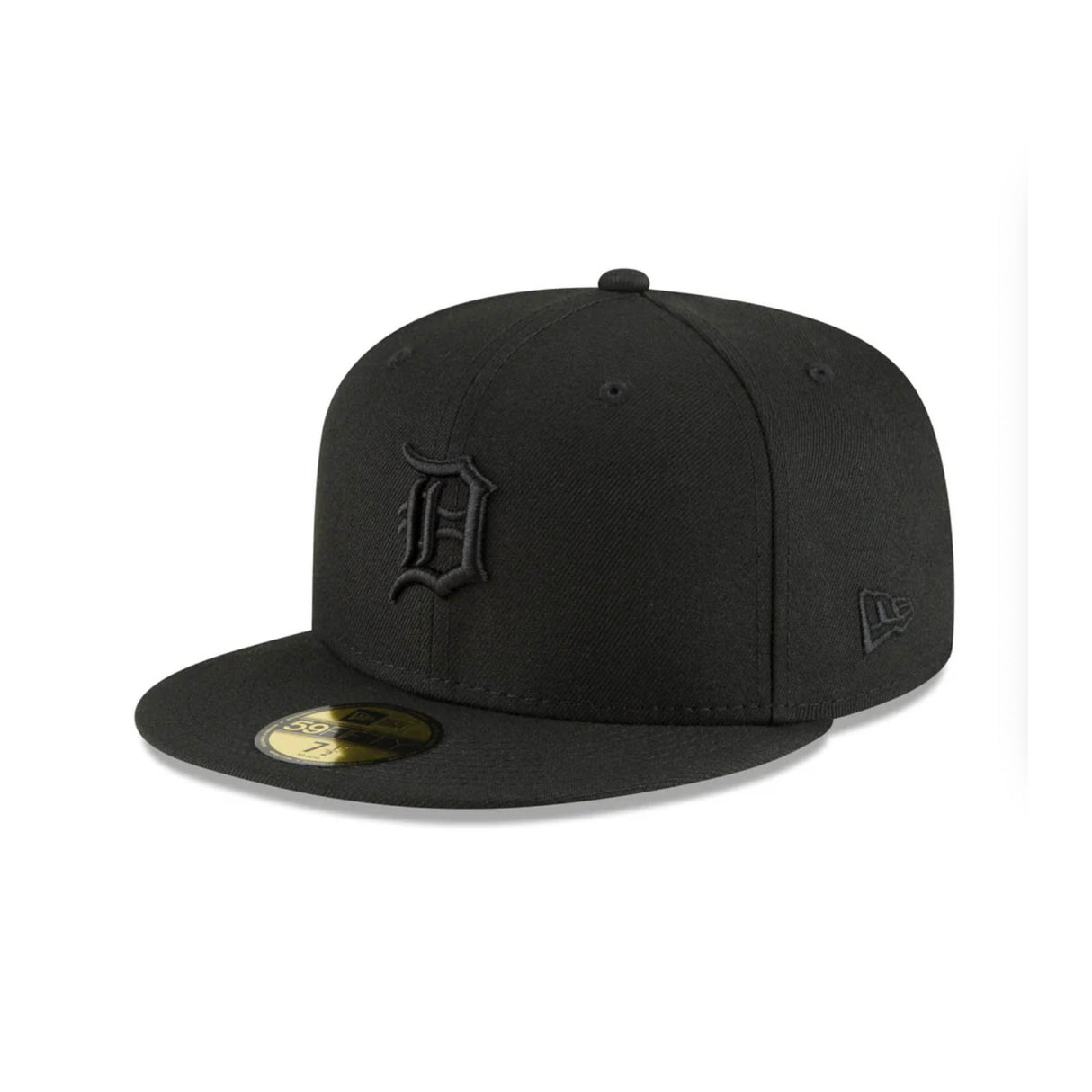 Detroit Tigers  Basic Black on Black 59FIFTY Fitted