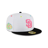 San Diego Padres Art Pop 50th Anniversary Patch 59FIFTY Fitted