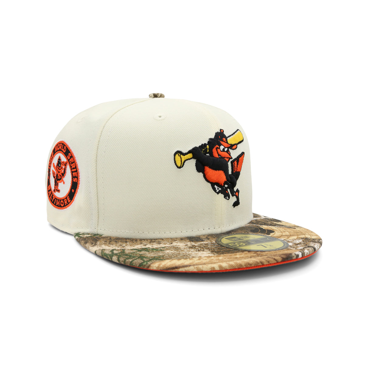 Baltimore Orioles REALTREE® Camo Red 59FIFTY Fitted
