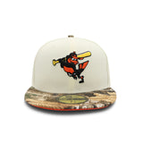 Baltimore Orioles REALTREE® Camo Red 59FIFTY Fitted