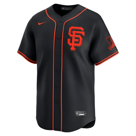 San Francisco Giants Alternate Black Limited Jersey By Nike®