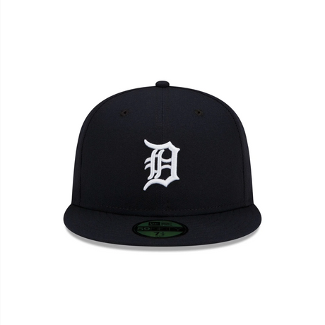 Detroit Tigers Basic Black and White 59FIFTY Fitted