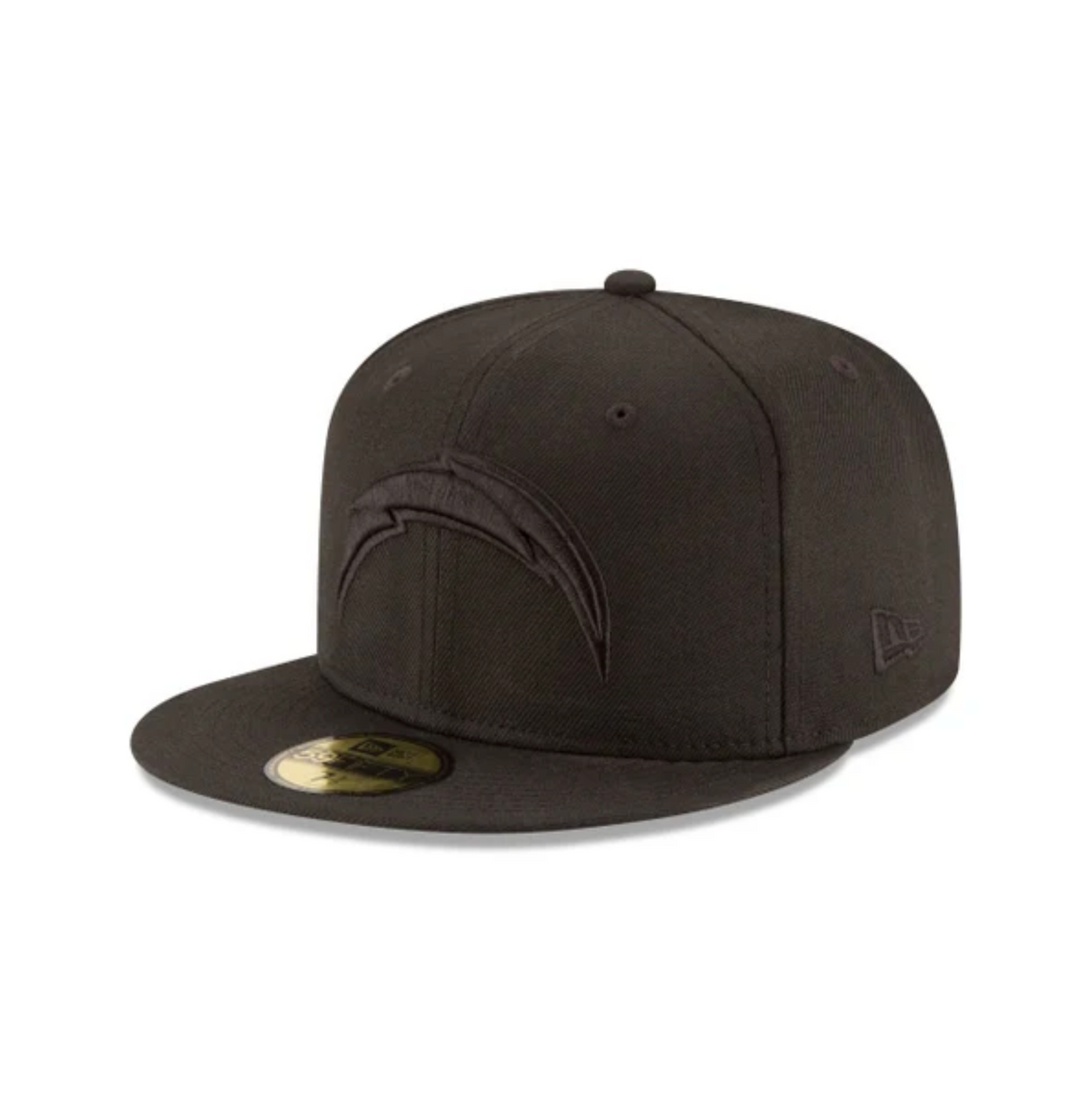 Los Angeles Chargers Black on Black 59FIFTY Fitted