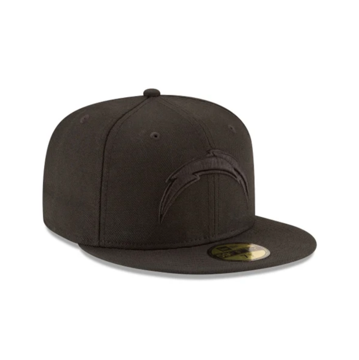 Los Angeles Chargers Black on Black 59FIFTY Fitted