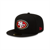 San Francisco 49ers Basic Black 59FIFTY Fitted