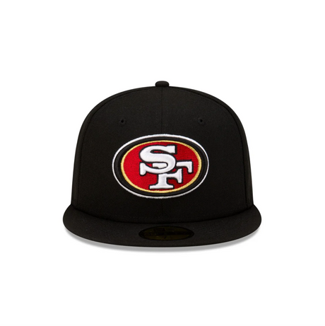San Francisco 49ers Basic Black 59FIFTY Fitted