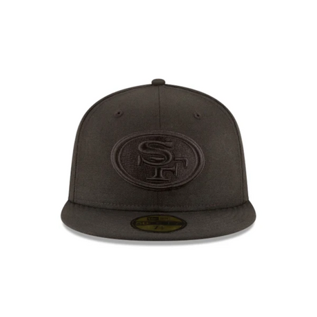 San Francisco 49ers Black on Black 59FIFTY Fitted