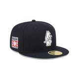 Chicago Cubs National Baseball Hall of Fame Navy 59FIFTY Fitted Hat