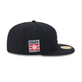 Chicago Cubs National Baseball Hall of Fame Navy 59FIFTY Fitted Hat