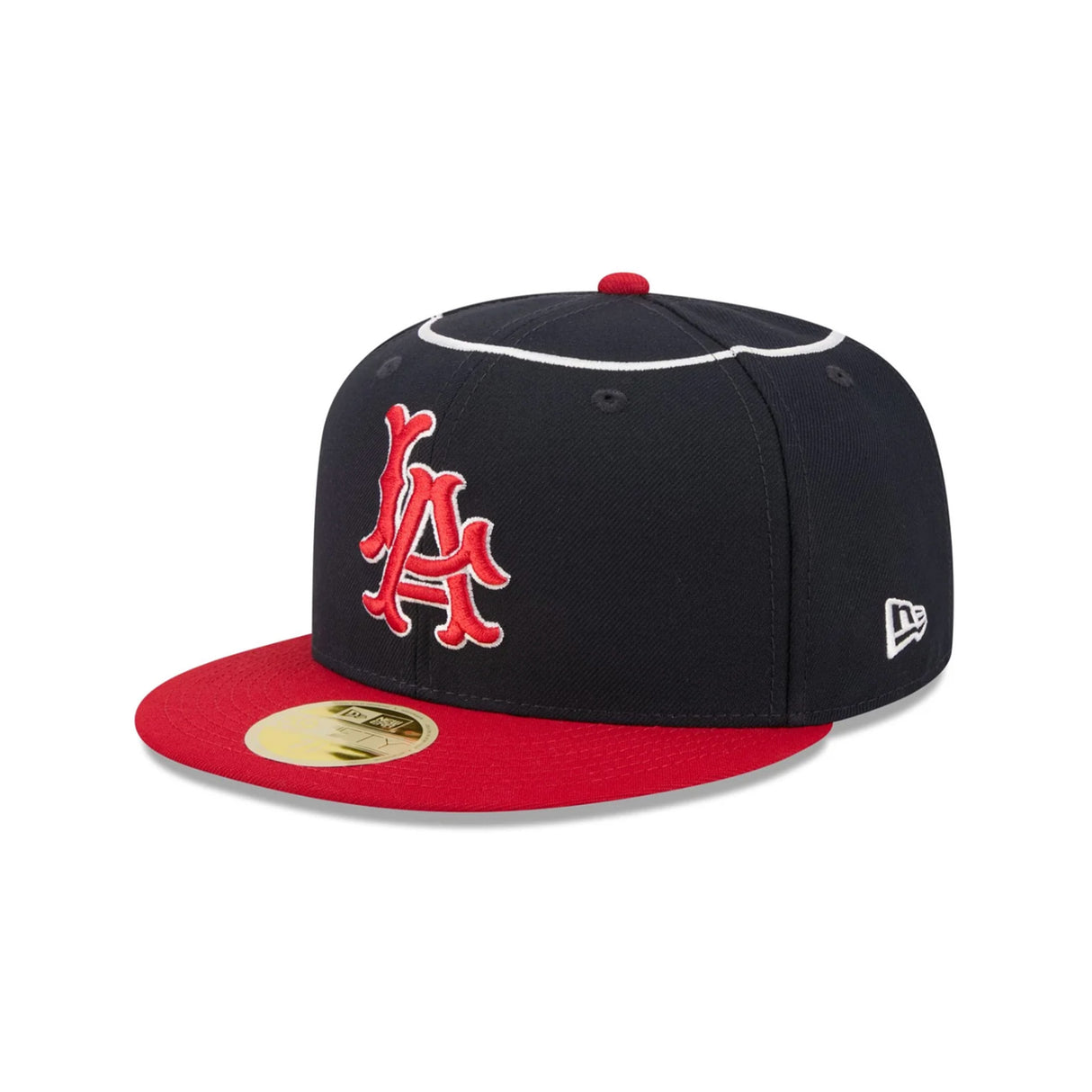 Los Angeles Angels National Baseball Hall of Fame Navy 59FIFTY Fitted Hat