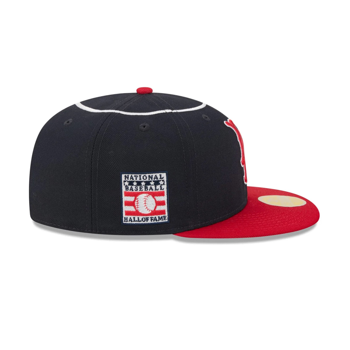 Los Angeles Angels National Baseball Hall of Fame Navy 59FIFTY Fitted Hat