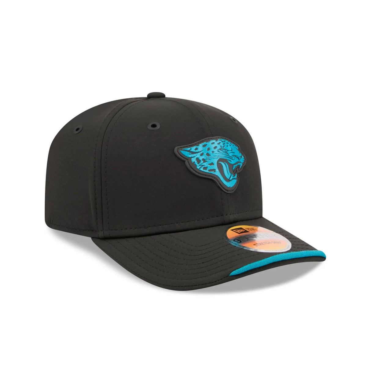 Jacksonville Jaguars 2026 NFL Sideline Collection Black 9SEVENTY Stretch-Snap Hat