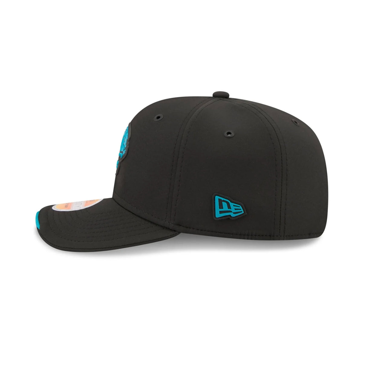 Jacksonville Jaguars 2026 NFL Sideline Collection Black 9SEVENTY Stretch-Snap Hat
