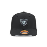 Las Vegas Raiders 2026 NFL Sideline Collection Black 9SEVENTY Stretch-Snap Hat